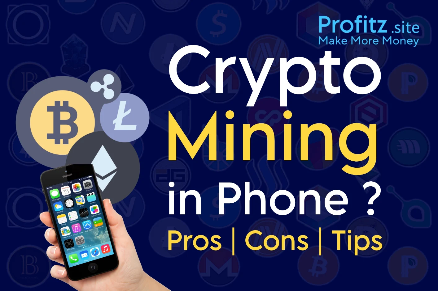 crytpo mining in mobile phone