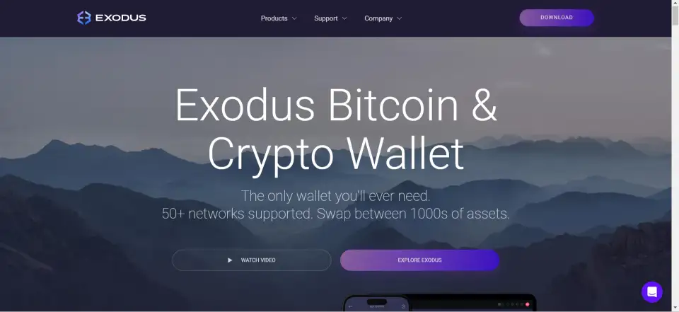 Exodus crypto wallet platform